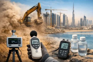 construction site environmental testing uae